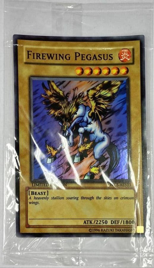 (未開封)ファイヤーウイングペガサス/FirewingPegasus【スーパー】{WCS-AE503}《モンスター》